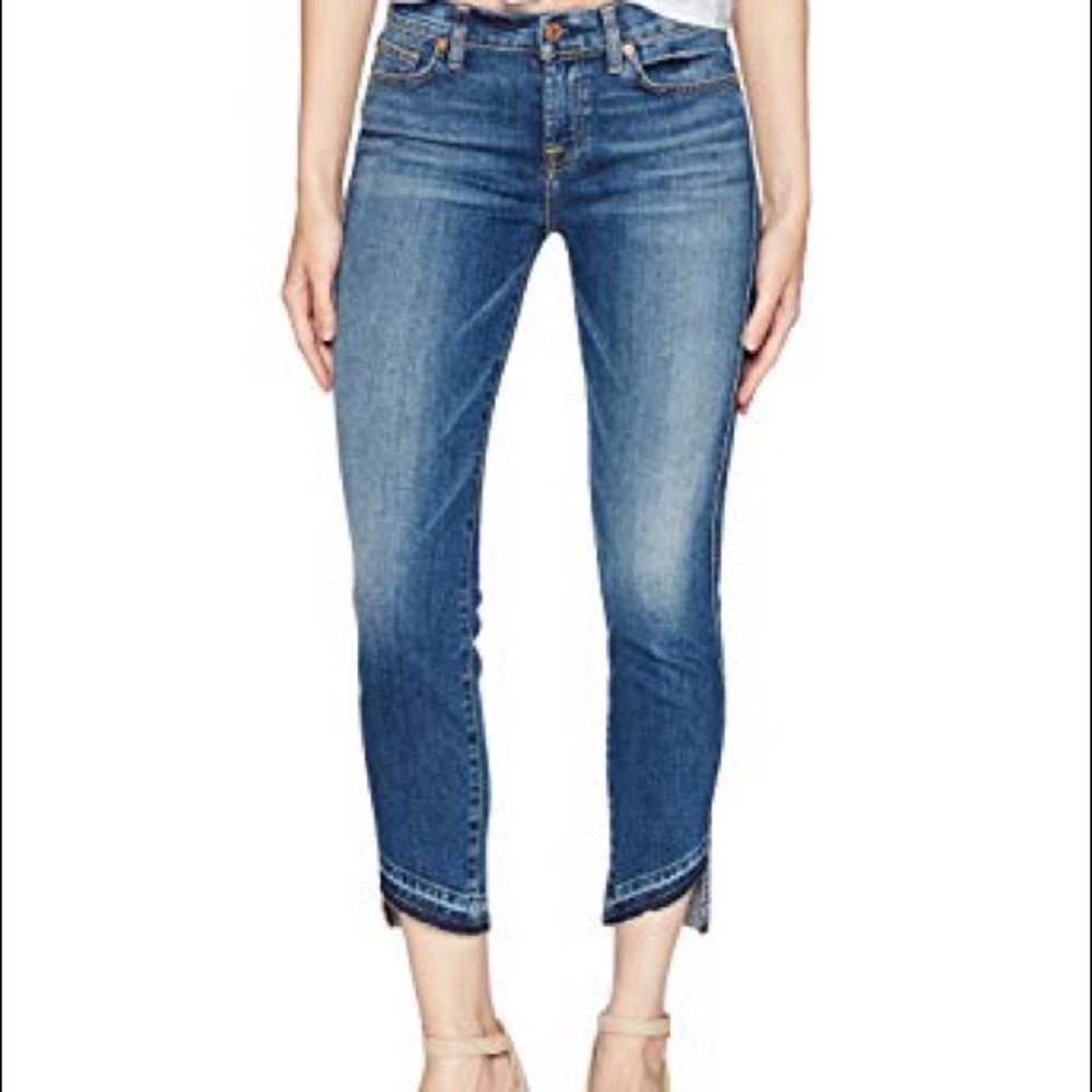 7 For All Mankind Roxanne cropped straight leg